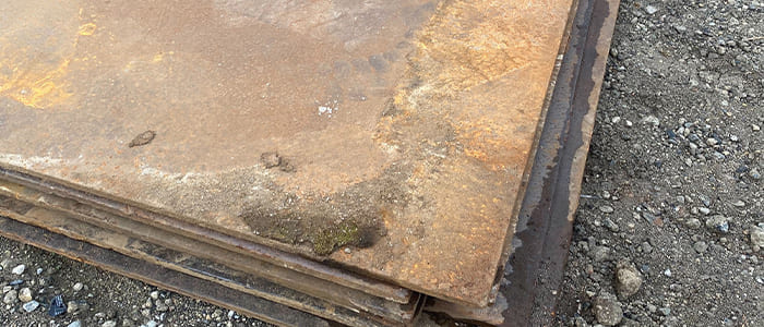 敷き鉄板の取扱、滋賀県金属買取の神田重量金属株式会社